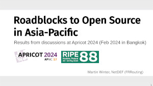 Roadblocks to Open Source in Asia-Pacific